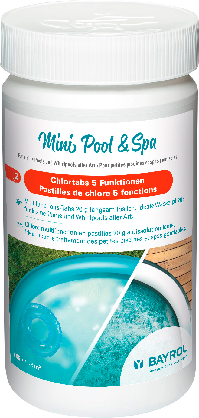 BAYROL Mini Pool & Spa Chlortabs 5 Funktionen